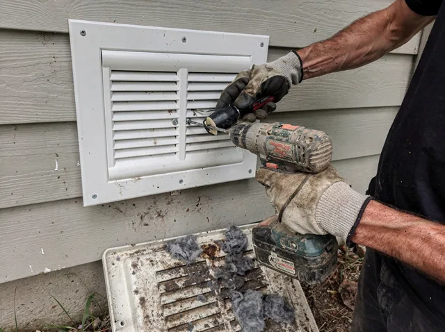 Dryer Vent Cover Replacement in Hamden