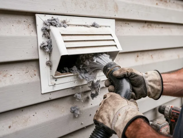 Professional dryer vent cleaning by Hamden Dryer Vent Cleaning in Hamden
