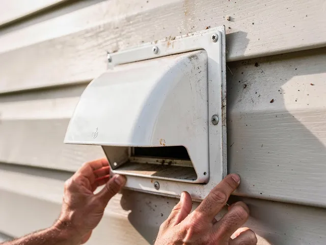 Hamden Dryer Vent Cleaning technician delivering thorough residential dryer vent cleaning service in Hamden