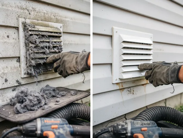 Residential dryer vent cleaning by Hamden Dryer Vent Cleaning in Hamden